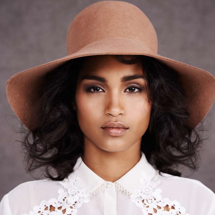 Lady in a Hat - stock image