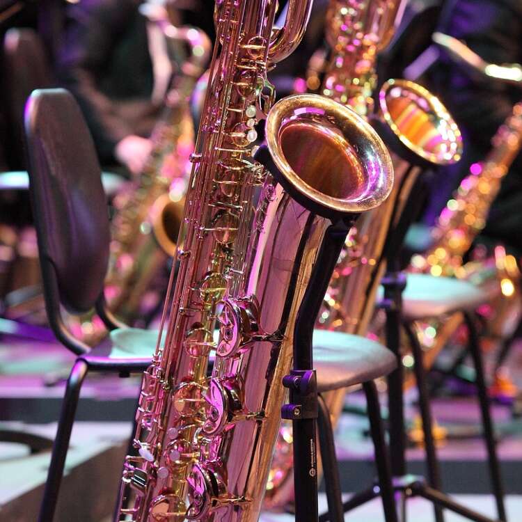 saxofon, instrument, music